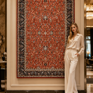 Premium Silk Carpet for Luxury Living Room