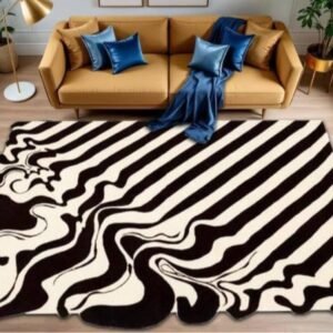 Irregular Carpet for Modern Living Room