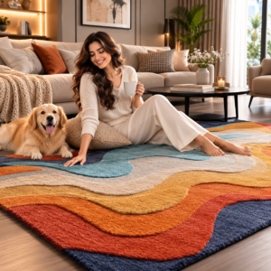 modern carpet for living