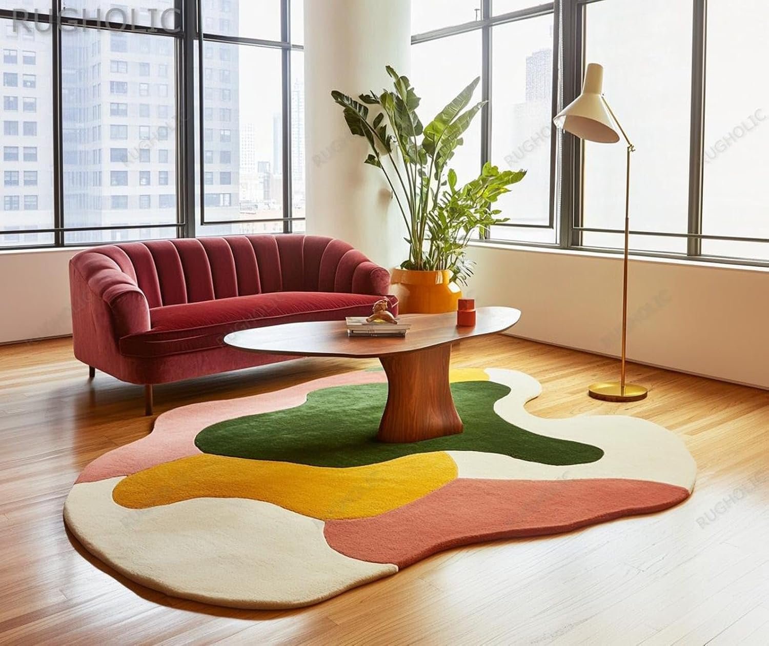 modern carpet for living