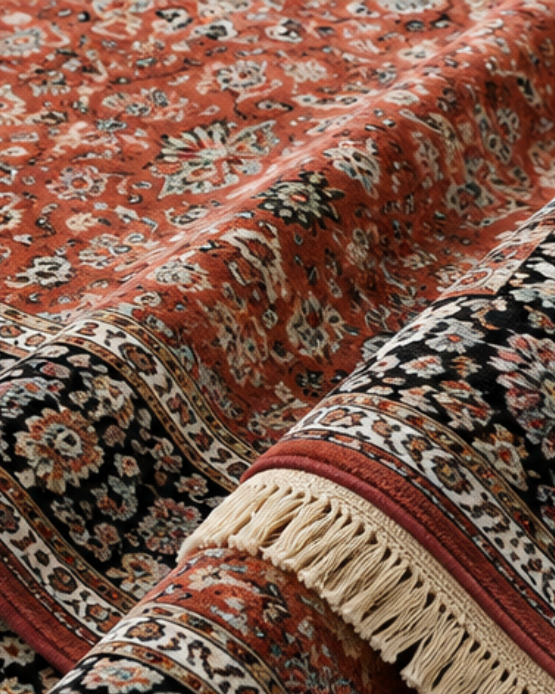 RUST SILK CARPET - Image 4
